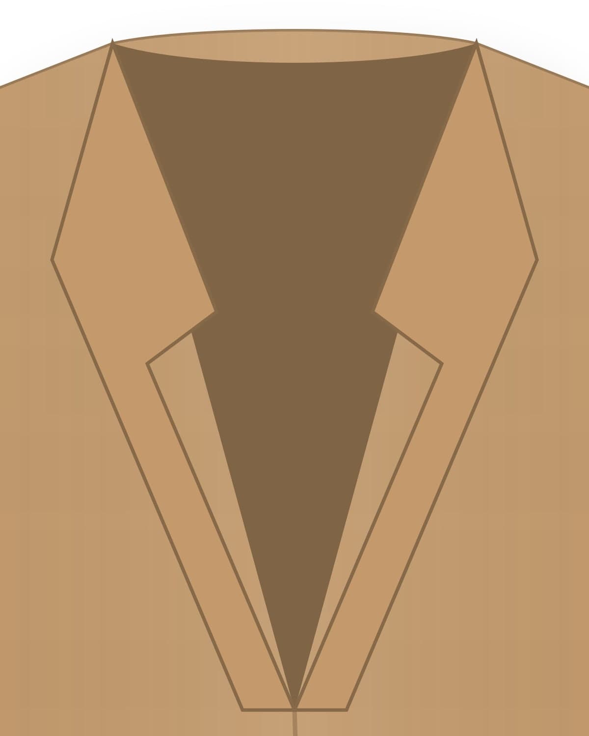Wukang coat, camel