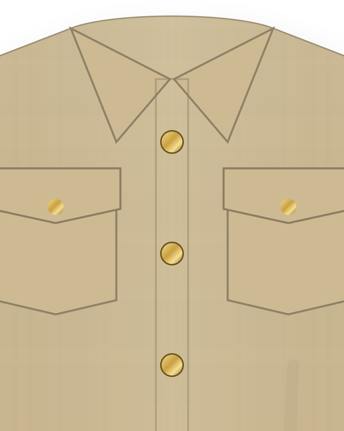No. 1 chore jacket, sand