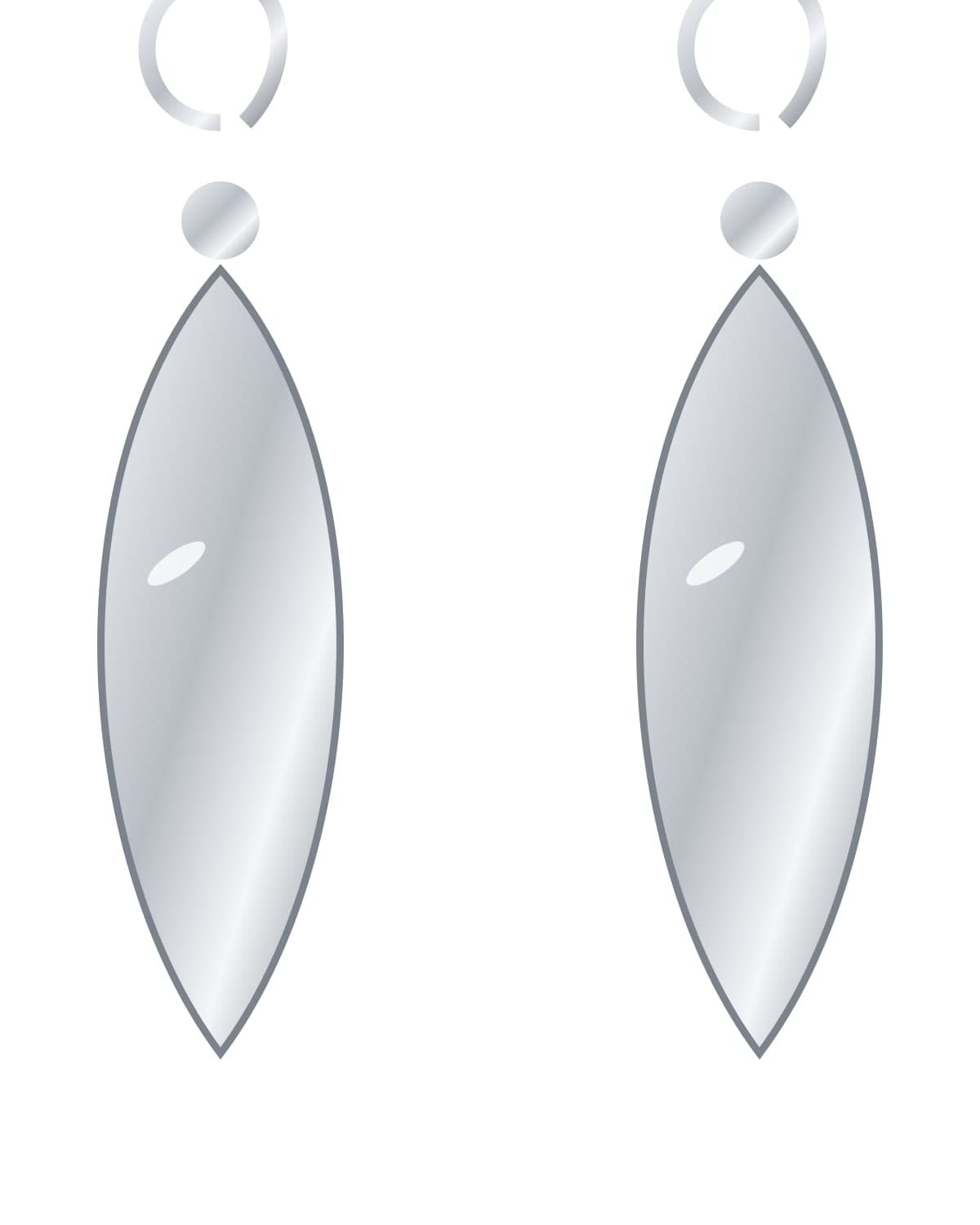 Filigree drop earrings